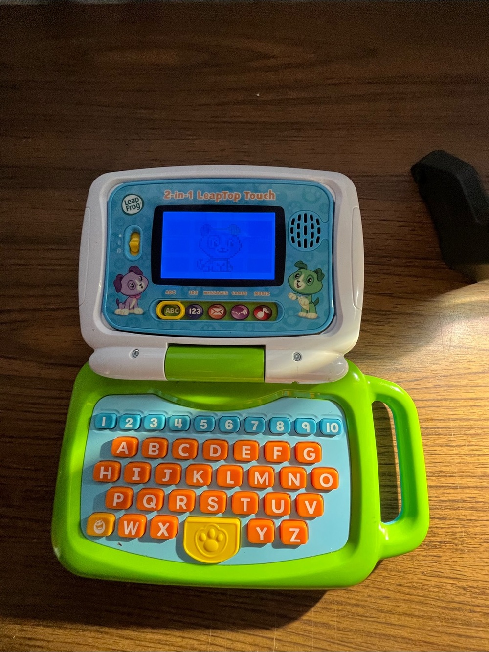 LeapFrog 2 in 1 LeapTop Touch Toy Laptop Tablet 6009 Ages 2-5 2017 Tested Works